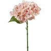 Kunstblume Hortensie rosa Höhe 33 cm