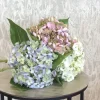 Kunstblume Künstliche Hortensie 45 cm