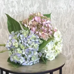 Kunstblume Künstliche Hortensie 45 cm