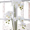 Kunstblume künstliche Orchidee wie echt weiß Höhe 80 cm