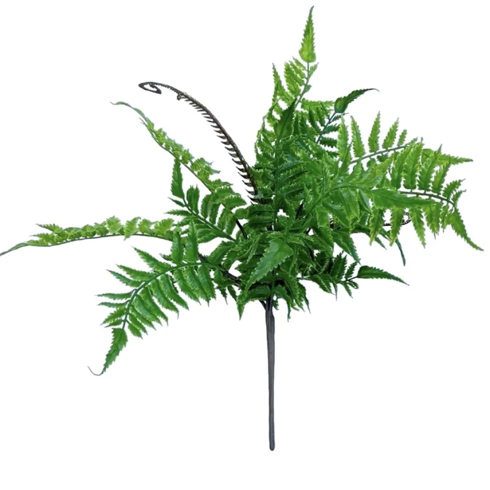 Kunstblume Kunstpflanze Deko Farnwedel Höhe 40 cm