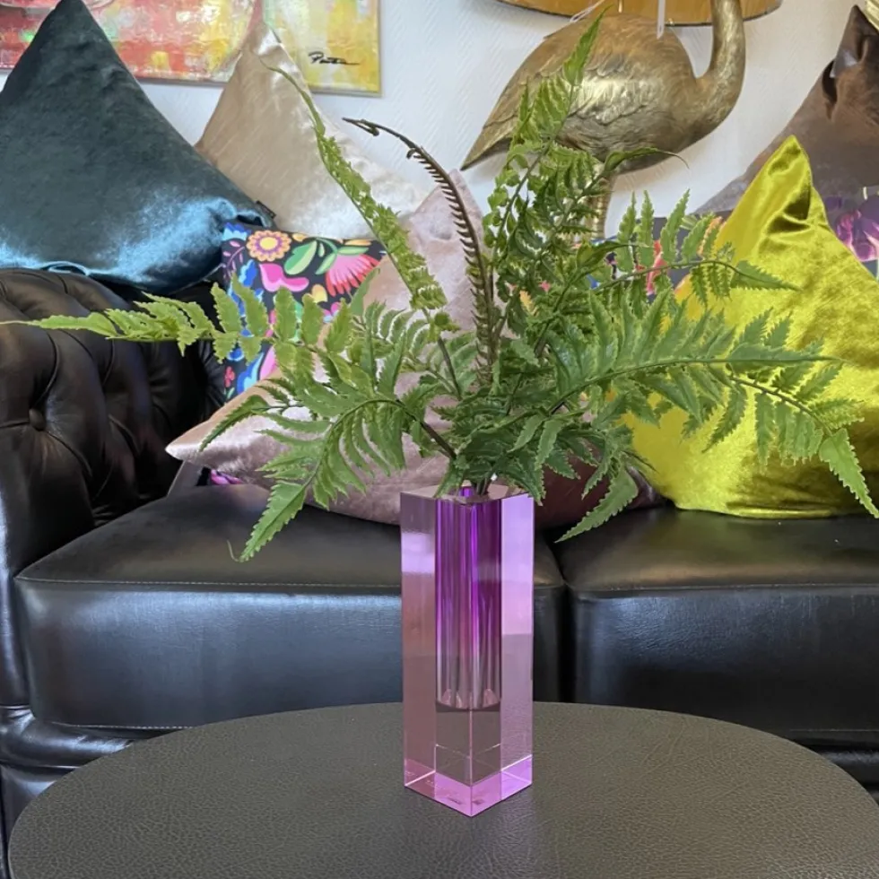 Kunstblume Kunstpflanze Deko Farnwedel Höhe 40 cm