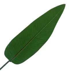 Kunstblume Kunstpflanze Strelizien Blatt Höhe 75 cm 3er Set