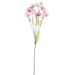 Kunstblume langstielig Dekozweig Cosmea Seide pink Höhe 88 cm