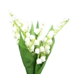 Kunstblumen Maiglöckchen Bund weiß Höhe 34 cm