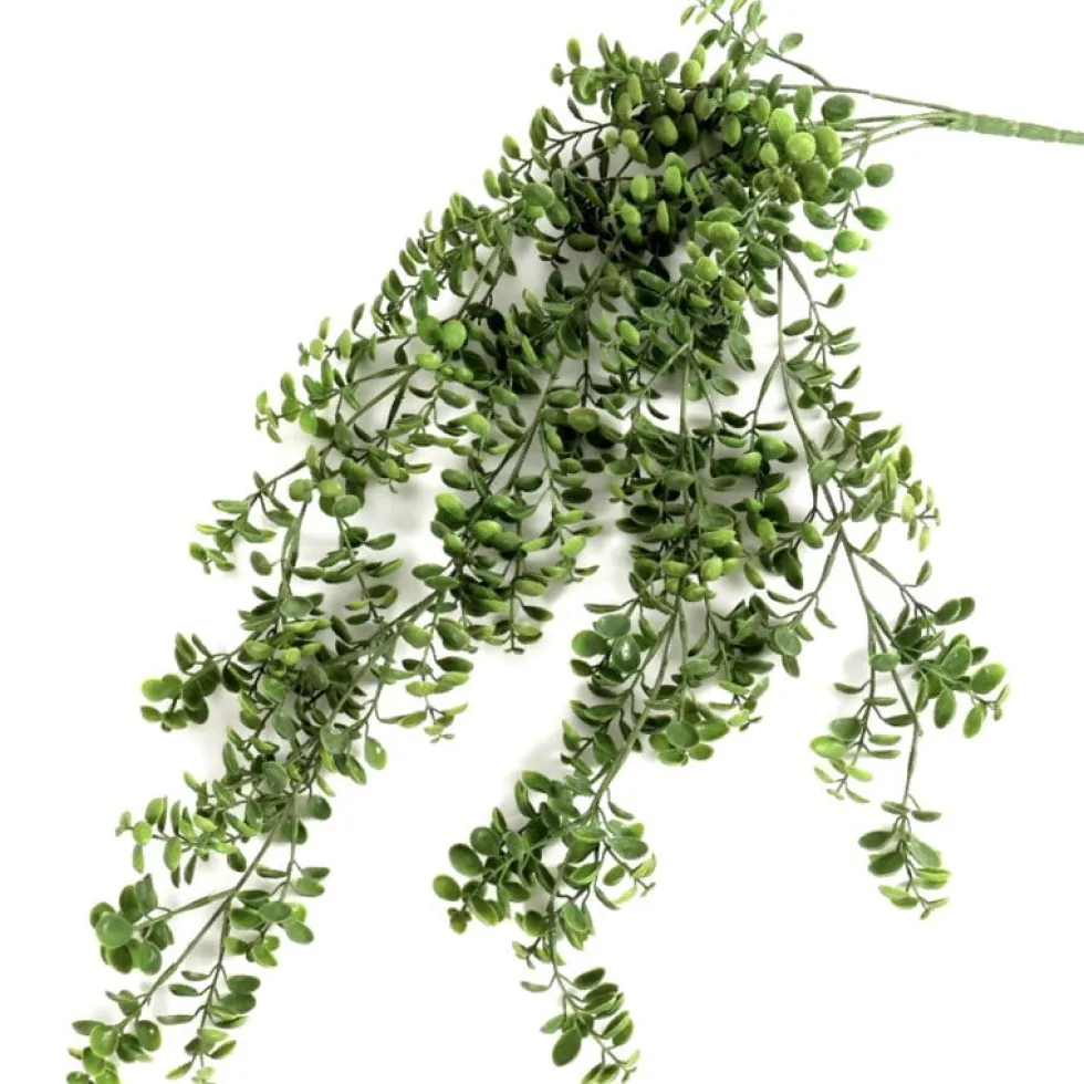 Kunstpflanze Kunstblumenranke Blatthänger Muschel Länge 73 cm