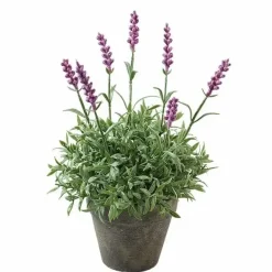 Kunstpflanze Lavendel im Topf