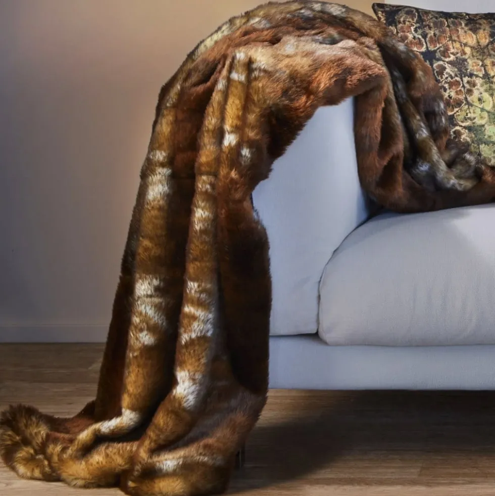 Kuscheldecke Apelt HERBSTZEIT 2929 130×170 cm braun