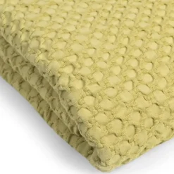 Kuscheldecke Magma KALEA limone 135×170 cm