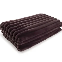 Kuscheldecke Magma RAYA lila 140×200 cm