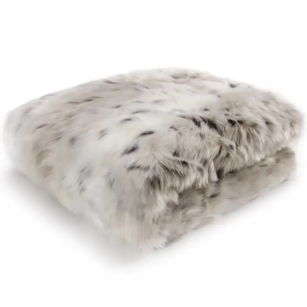 Kuscheldecke Magma Skins Schneeluchs 150×200 cm