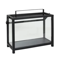 Laterne schwarz Hova Kaheku Höhe 39 cm