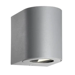 LED Außenwandleuchte Nordlux CANTO 2 grau 10 cm