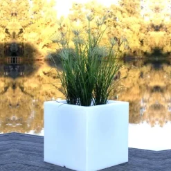 LED Blumentopf Anna 40×40 cm