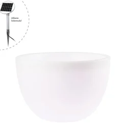 LED Blumentopf Shining Curvy Pot