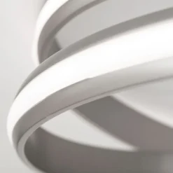 LED Deckenleuchte modern CEVA silber matt
