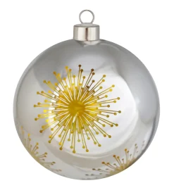 LED Glaskugel Weihnachtsdeko Kugel Akos