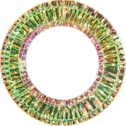 LED Kranz rainbow rund
