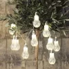 LED Lichterkette GLÜHBIRNEN Casablanca L 190 cm