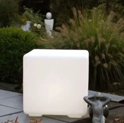 LED Sitzwürfel Athena Höhe 40 cm