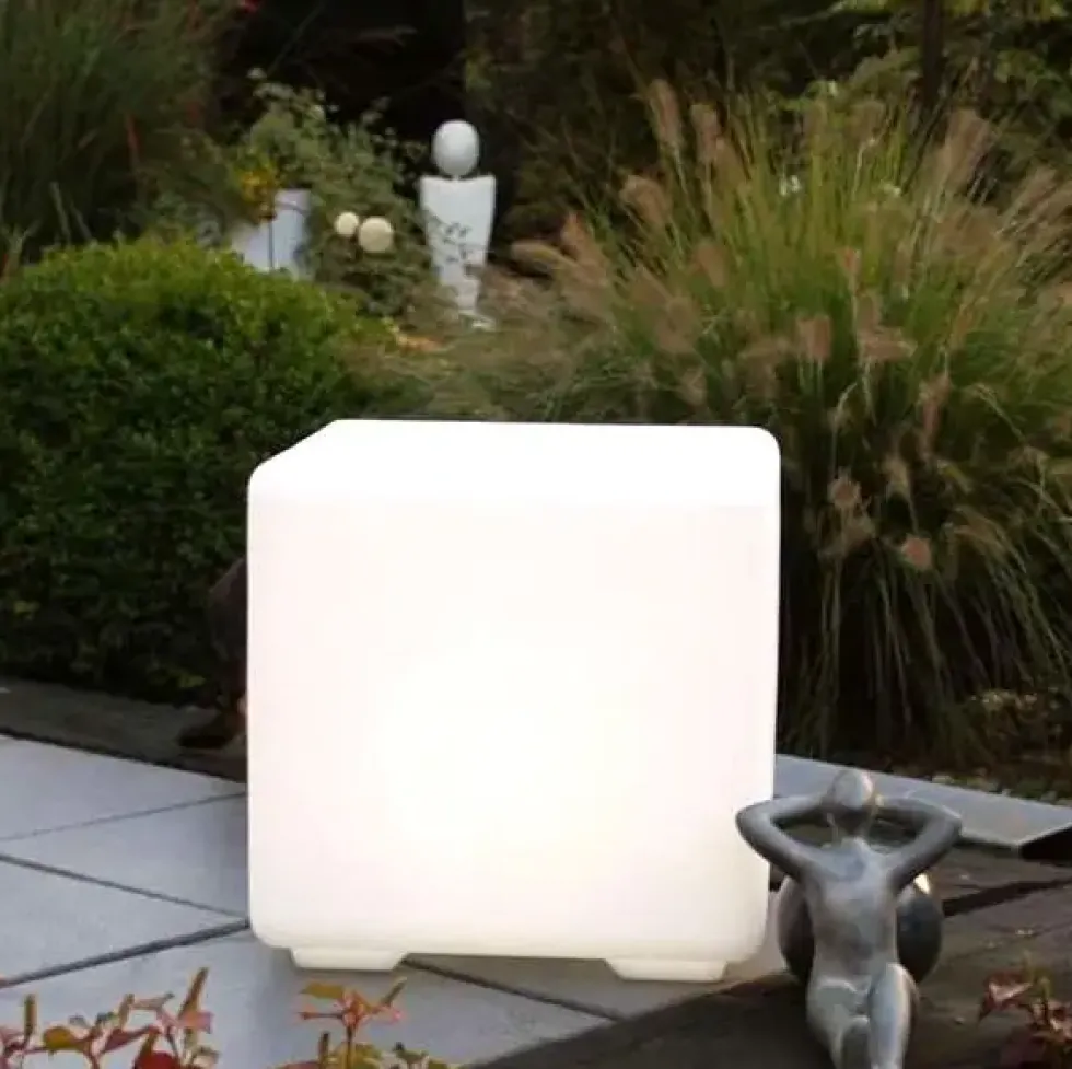 LED Sitzwürfel Athena Höhe 40 cm