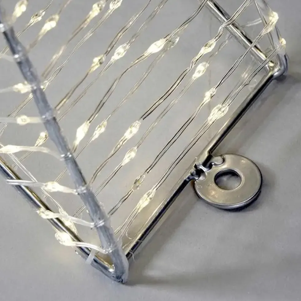 LED Stern mit Timer Höhe 80 cm