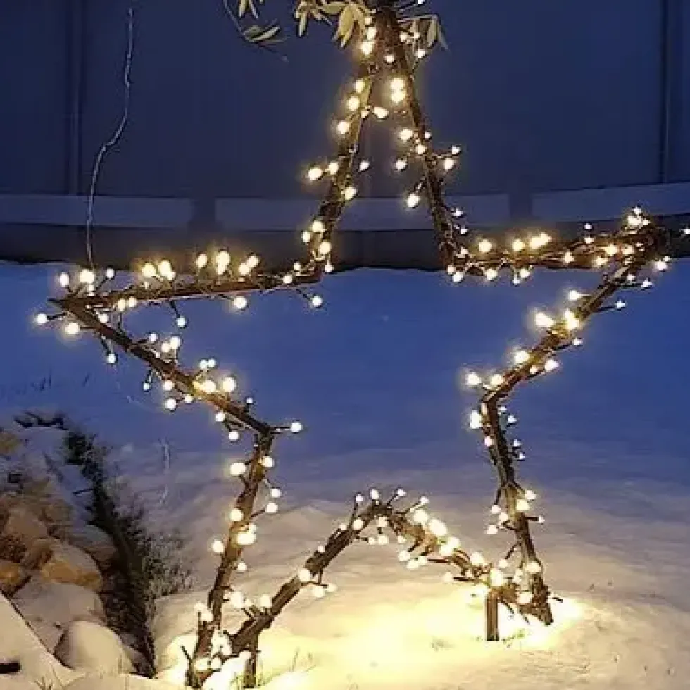 LED Stern Weihnachtsdeko outdoor