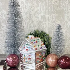 LED Weihnachtsdeko Lebkuchenhaus GiftCompany Höhe 18 cm