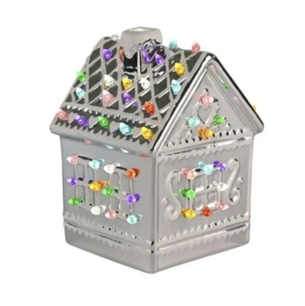 LED Weihnachtsdeko Lebkuchenhaus GiftCompany Höhe 18 cm