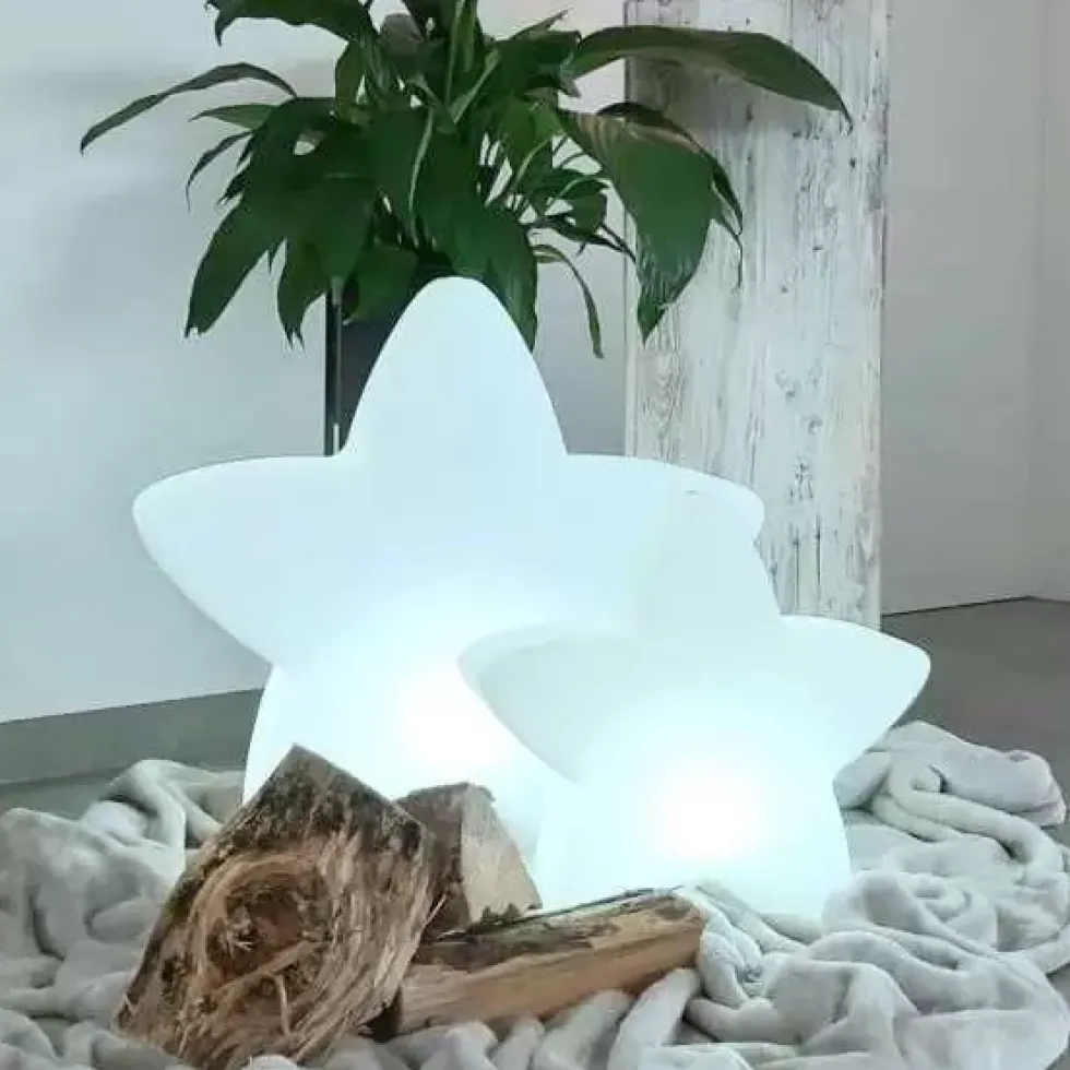LED Weihnachtsdeko Stern Höhe 58 cm