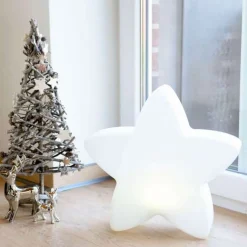 LED Weihnachtsdeko Stern Höhe 58 cm