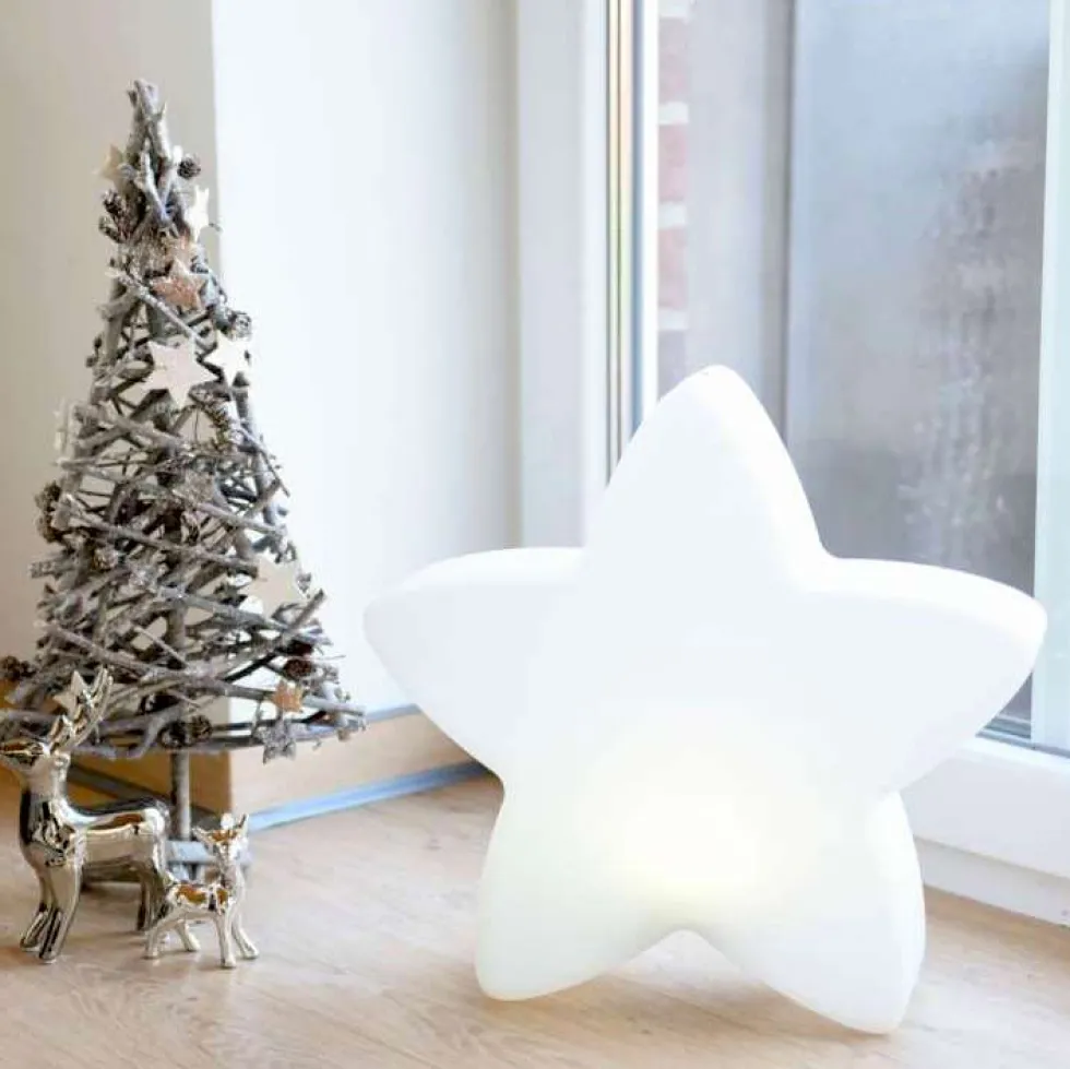 LED Weihnachtsdeko Stern Höhe 58 cm