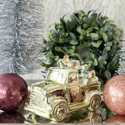 LED Weihnachtsdeko Truck GiftCompany Höhe 11 cm