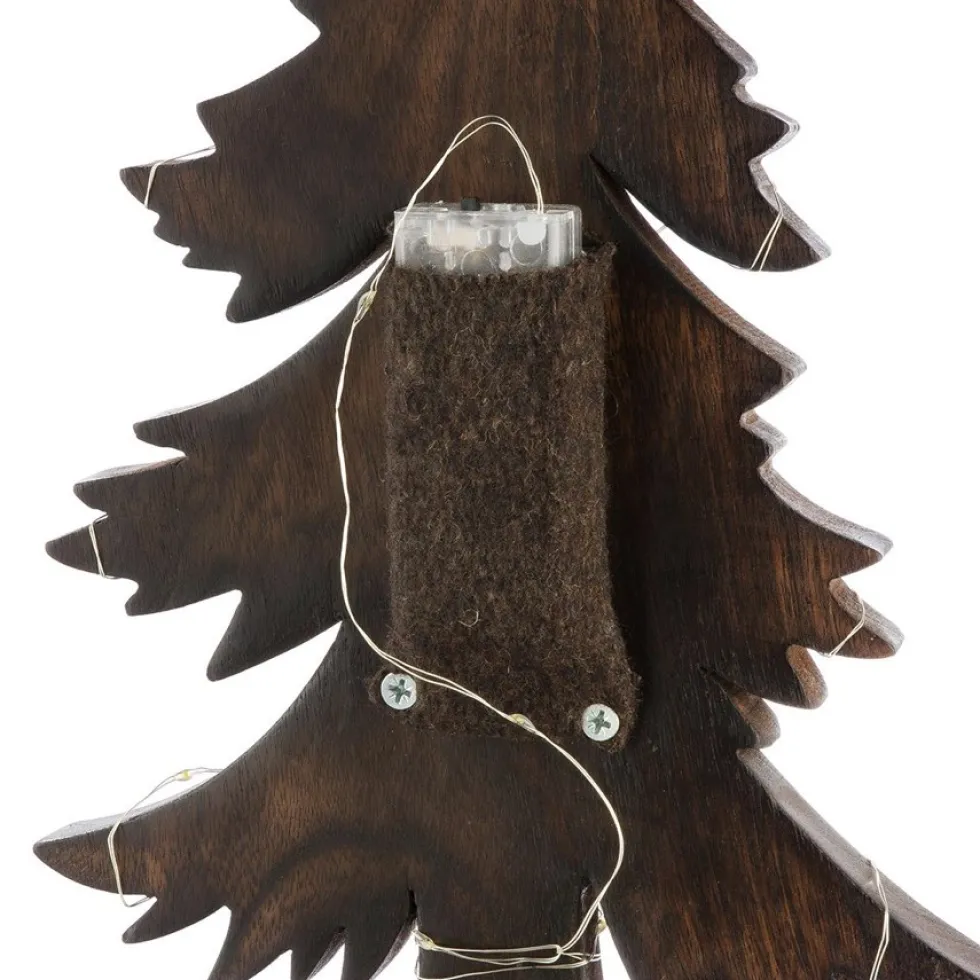 LED Weihnachtsdeko Zauberwald schwarz