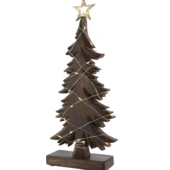 LED Weihnachtsdeko Zauberwald schwarz