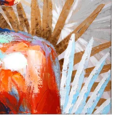 Leinwandbild African Beauty Casablanca 100×70 cm