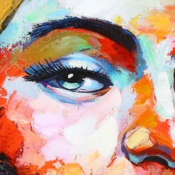 Leinwandbild African Beauty Casablanca 100×70 cm