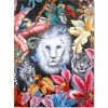 Leinwandbild auf Keilrahmen Colourful Jungle 120×90 cm