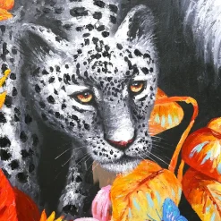 Leinwandbild auf Keilrahmen Colourful Jungle 120×90 cm