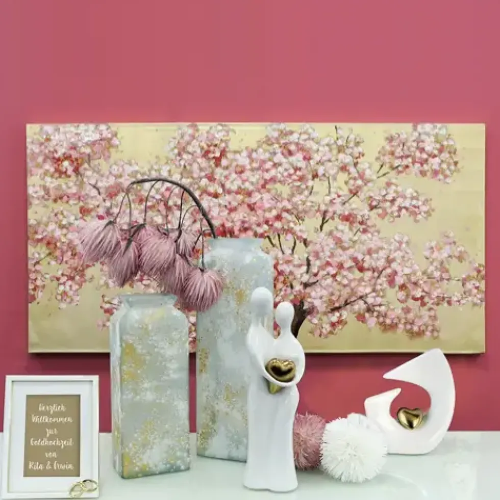 Leinwandbild auf Keilrahmen Cherry Tree Casablanca 70×140 cm