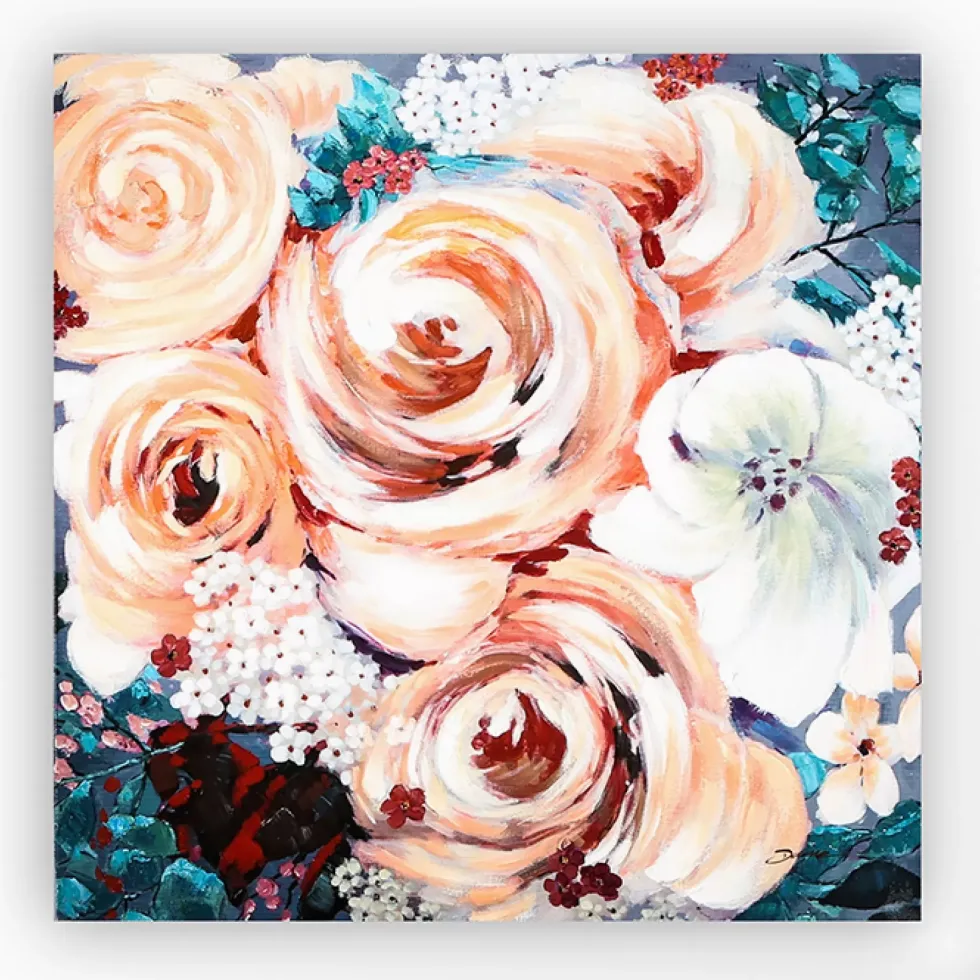 Leinwandbild Blossom 90×90 cm