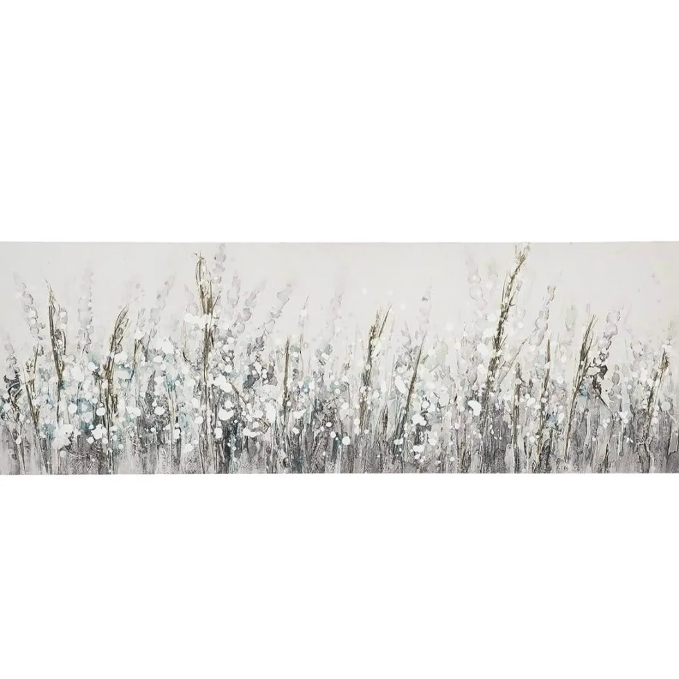 Leinwandbild Blumenweide 150×50 cm