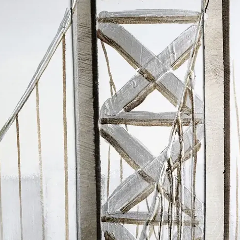 Leinwandbild Bridge 100×150 cm