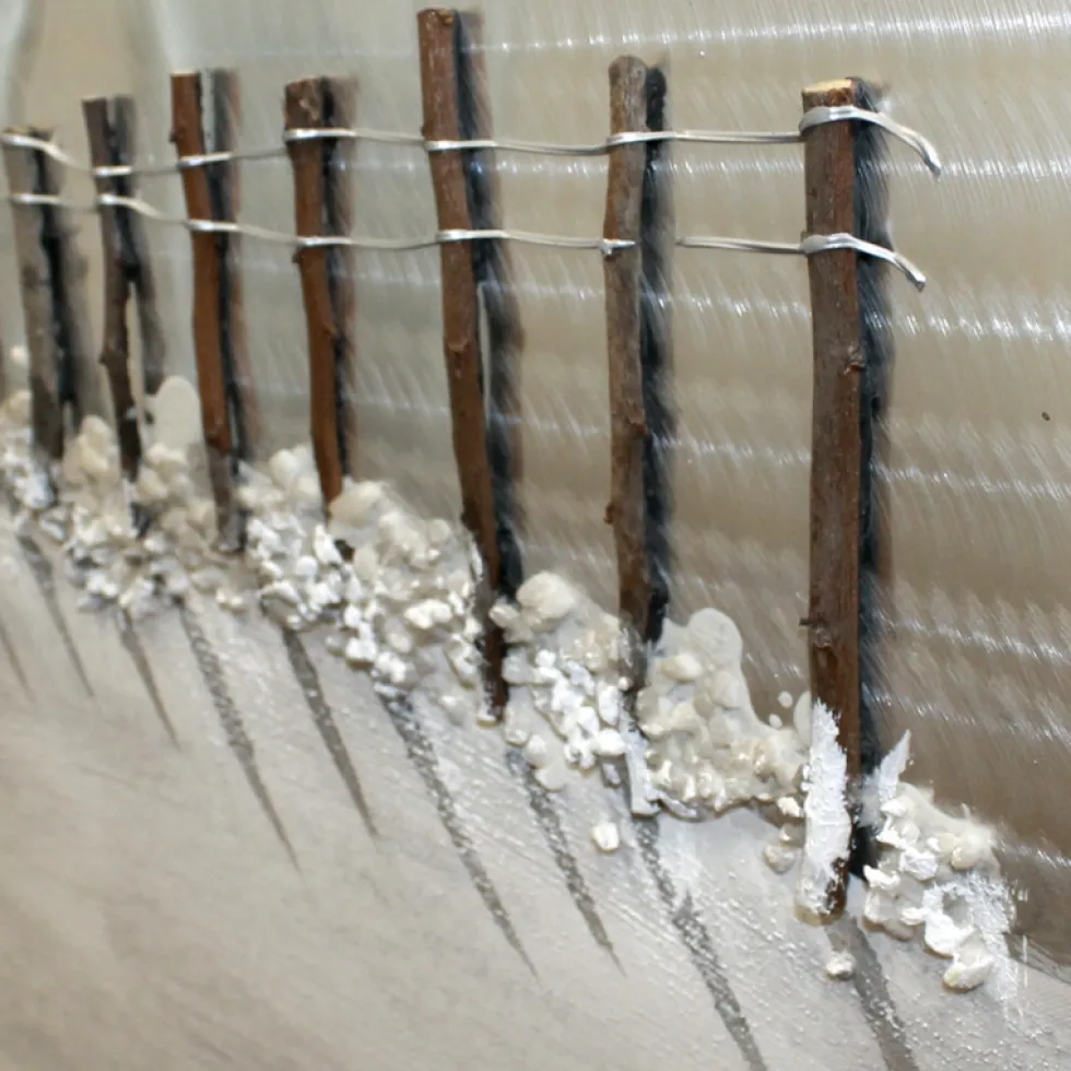 Leinwandbild Düne 80×100 cm