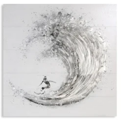 Leinwandbild Surfer 100×100 cm