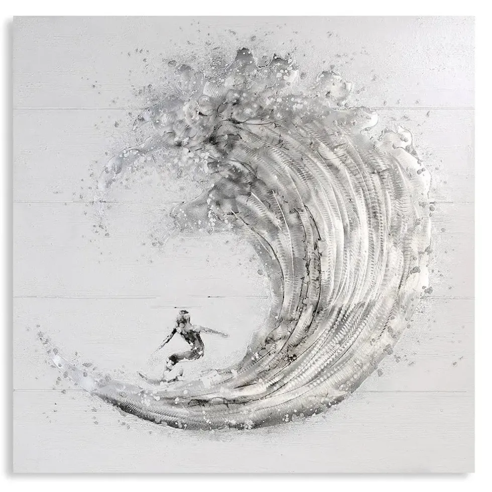 Leinwandbild Surfer 100×100 cm