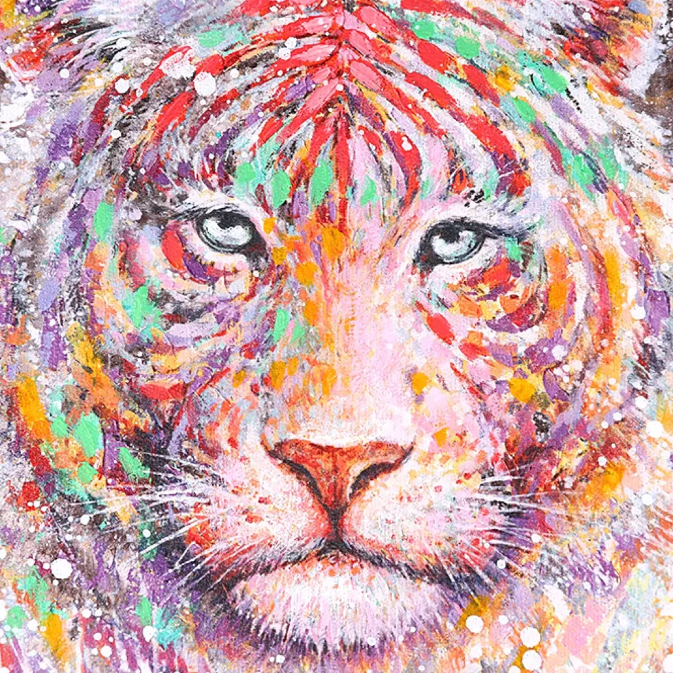 Leinwandbild 2-teilig Wildlife 40×40 cm