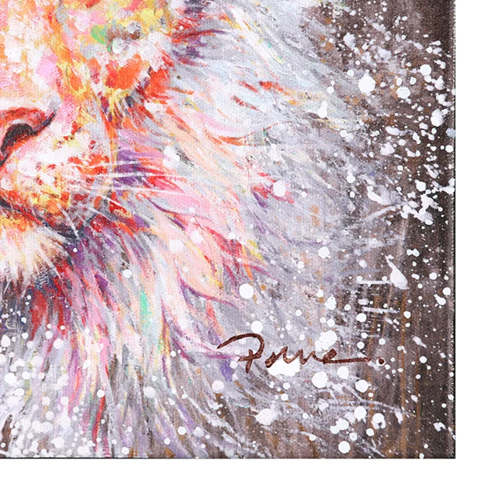 Leinwandbild 2-teilig Wildlife 40×40 cm