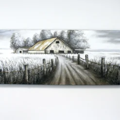 Leinwandbild Wandbild Scheune 160×70 cm