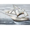 Leinwandbild Wandbild Segelboot 150×100 cm